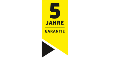 5 Jahre Garantie