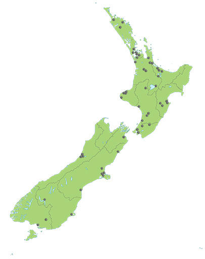 Dealer NZ Map