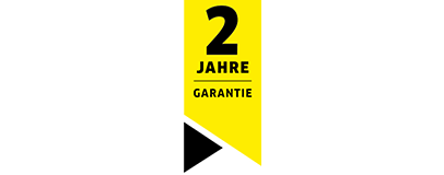 2 Jahre Garantie