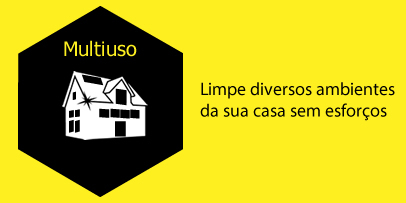 Limpeza multiuso com limpadora a vapor