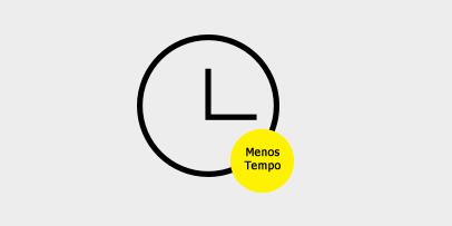 Menos tempo utilizando lavadora de alta pressão