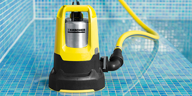 Flachsaugende Tauchpumpen von Kärcher