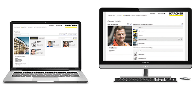 kärcher manage web portal