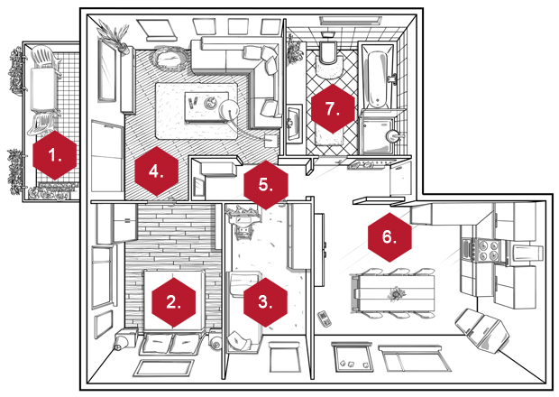 Wohnungsplan