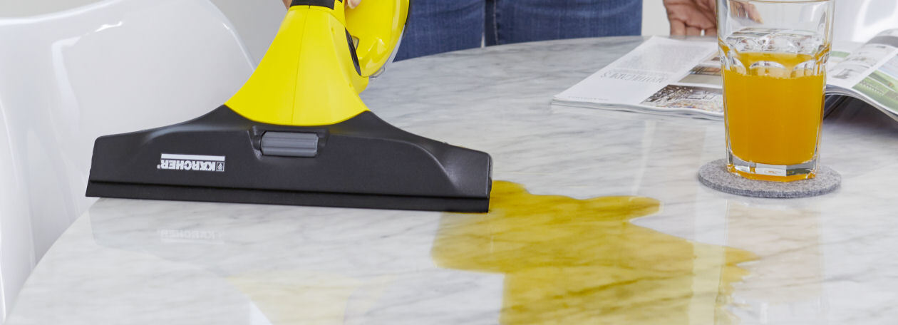 How to clear up spills