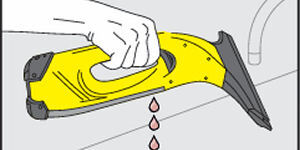 Emptying your window vac