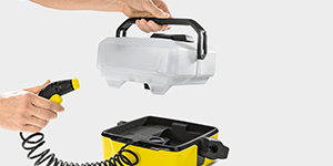 Wassertank mit Füllstandanzeige