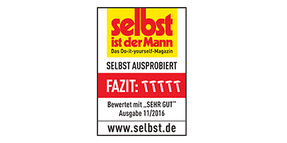 Selbst ist der Mann Auszeichnung 2016 WD 5 P