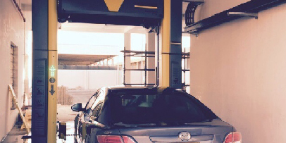 touchless car wash Oman Sallalah Filling Station