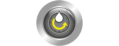 Shorter drying time icon