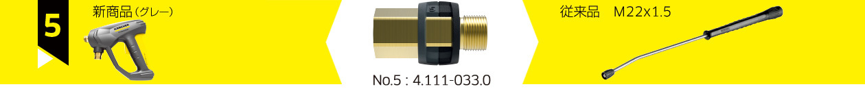 Easy!Force Easy!Lock ケルヒャー業務用高圧洗浄機 新システムアクセサリー