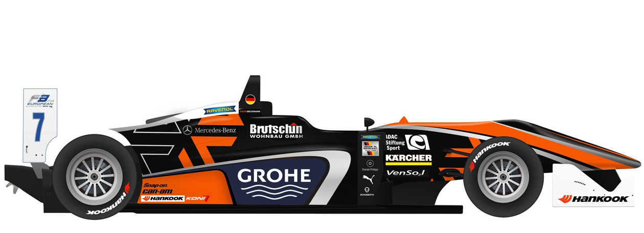 Formel-3-Nachwuchsfahrer David Beckmann