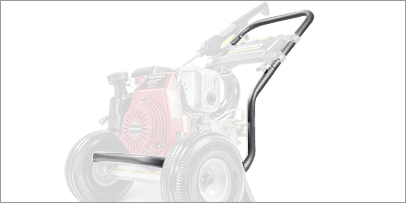 Estrutura tubular lavadora alta pressão