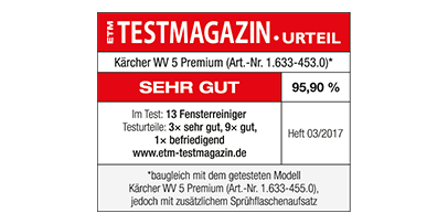 ETM Test WV 5 Premium gelb 406x203