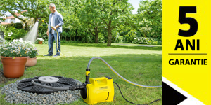 Garantie extinsa pompe de gradina Karcher