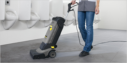 Máquina para limpeza de piso modelo compacto