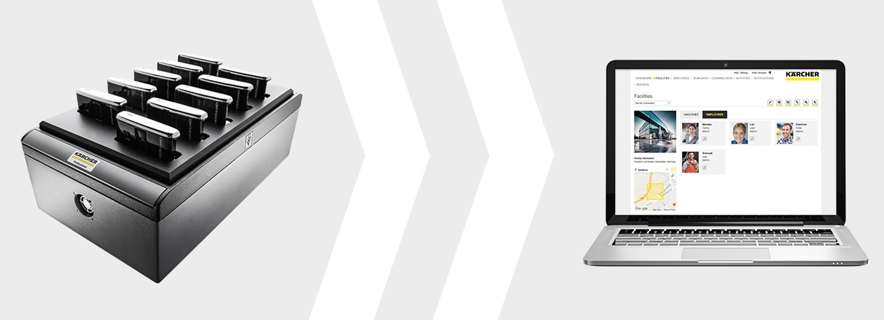 kaercher manage device header
