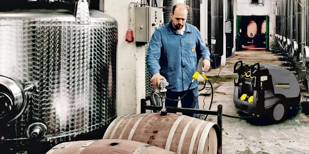 Karcher equipment help keep wineries sanitary