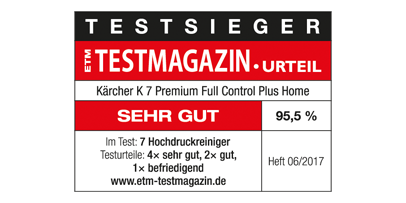 Testmagazin K 7 Premium Full Control Plus Home