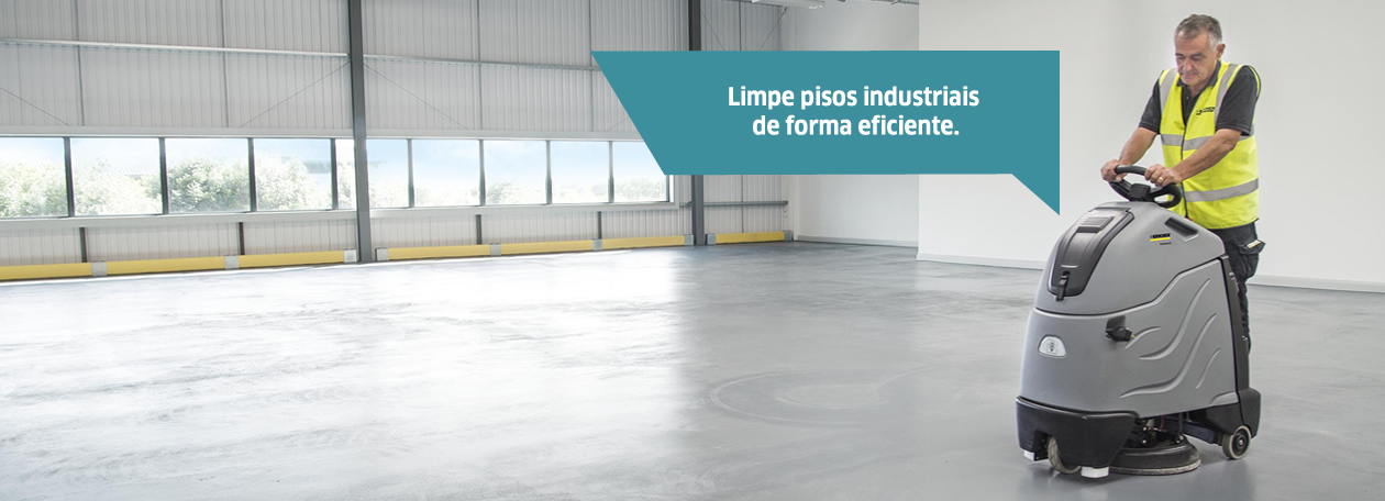 A LAVADORA DE PISO IDEAL PARA SUA EMPRESA