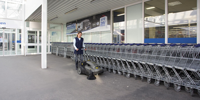 Varredeiras de pisos compactas