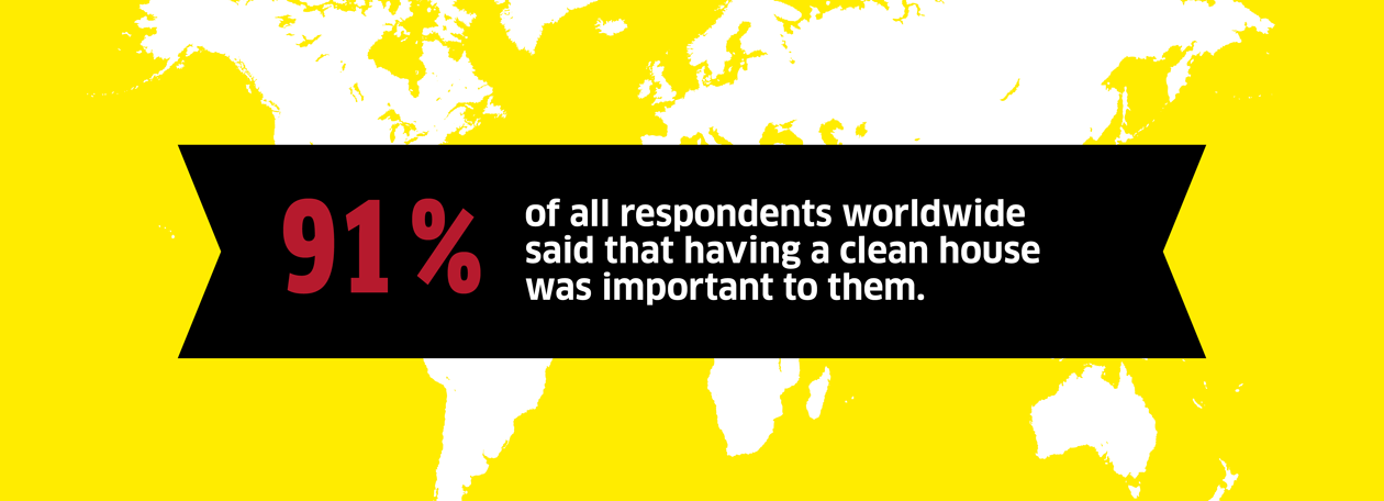 Having a clean house is important