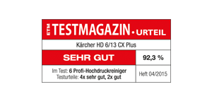 Kärcher Profi-Hochdruckreiniger mit der Bestnote