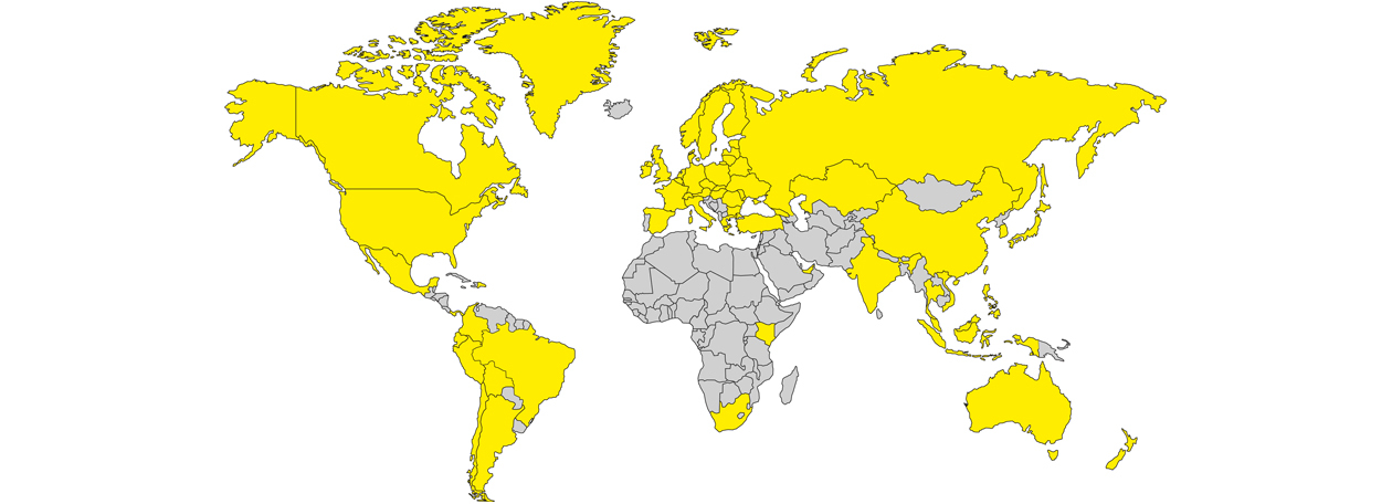 Facts & Figures Karcher World Map