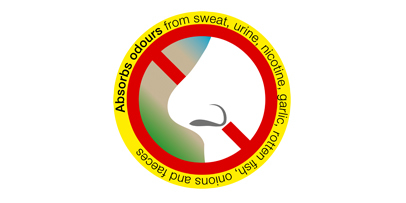 iCapsol Absorbs odours