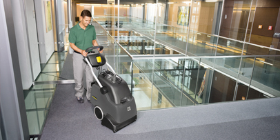 Reinigungssystem mit 2-Walzen-Technik, optimale Reinigungsergebnisse