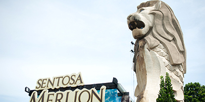 Merlion Statue