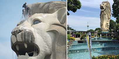 Merlion Statue