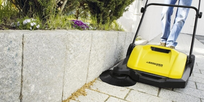 Máximos resultados de limpeza com varredeira manual Kärcher S 650