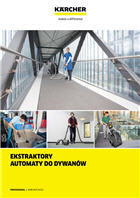 Ekstraktory, automaty do dywanów